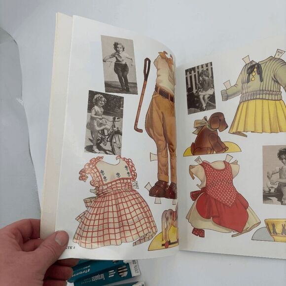 Vintage ~ Authentic Shirley Temple Paper Dolls and Dresses ~ 1991 ~ New & Uncut - Picture 5 of 7